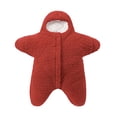 thumbnail image 1 of Faraee Baby Star Shaped Fleece Sleep Sack Hooded Warm Infant Swaddle Wrap Thick Plush Wearable Blanket for Newborn Toddler 3‑12M, 1 of 8