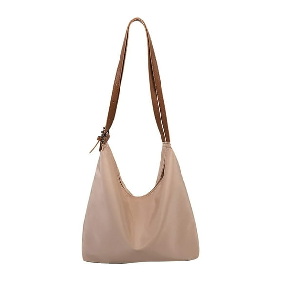 Faraee Canvas Hobo Tote Bag for Women Crossbody Shoulder Handbag Purse Slouch Underarm Satchel Khaki