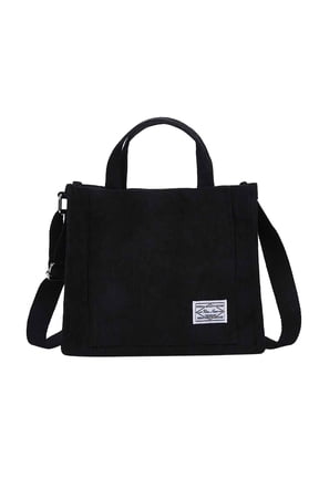 Canvas Tote Bag for Women Multi Pockets Trendy Shoulder Handbag Crossbody Work Laptop Book Bags