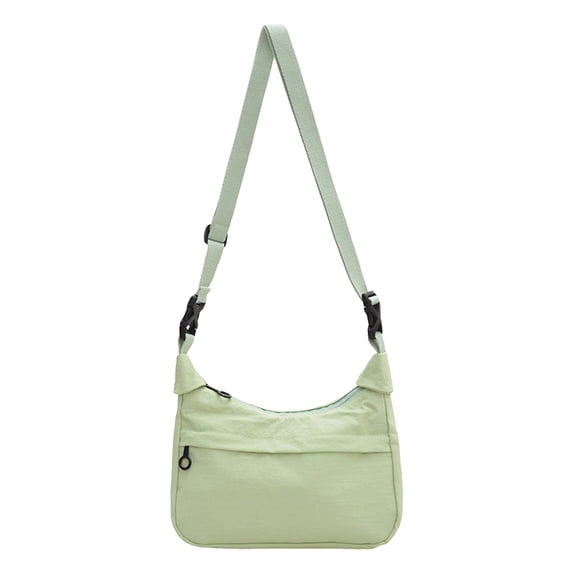Faraee Crossbody Bag for Women Nylon Waterproof Shoulder Purse Large Capacity Messenger Bag Lightweight Antitheft Casual Pocketbooks Green