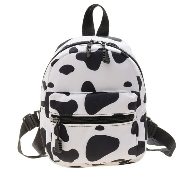 Faraee Cute Mini Pack Bag Women Cow Leopard Small Backpack Fashion Preppy Travel Knapsack Rucksacks
