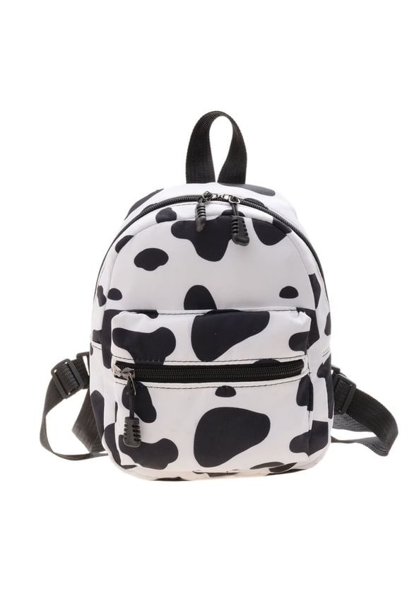 Cute Mini Pack Bag Women Cow Leopard Small Backpack Fashion Preppy Travel Knapsack Rucksacks