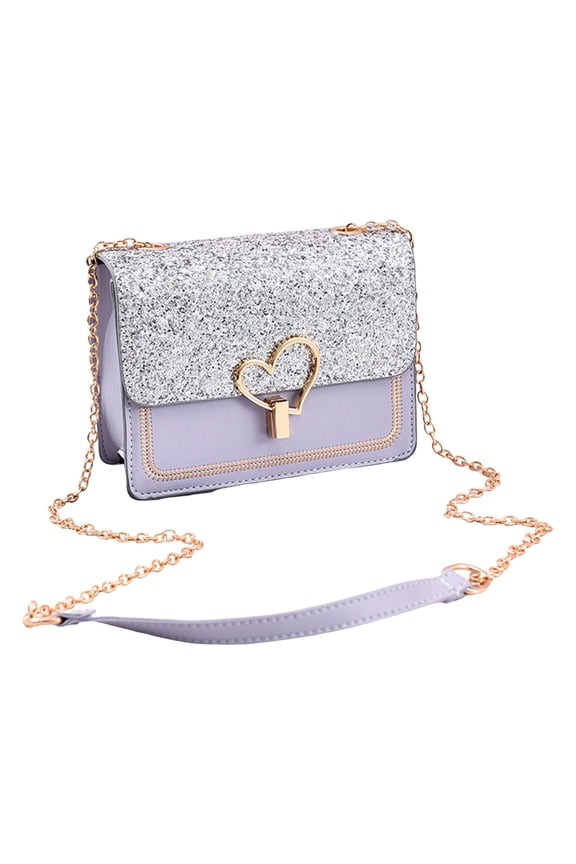 Envelope Clutch Purses for Women Rhinestone Evening Bags Crossbody Shoulder Handbag Grey