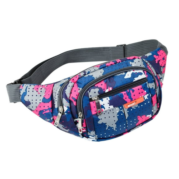 Faraee Fanny Packs for Women Men Waist Bum Bag Multi Pockets Waterproof Casual Belt Purse