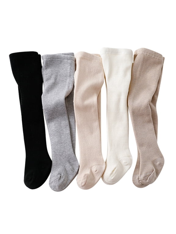 Girls Fleece Lined Tights Winter Warm Thermal Thick Leggings Toddler Pantyhose Stocking for Under Dress School Uniform Skirts 0 6 12 24 Months 2t 3t 4t 0-6 Years