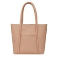 thumbnail image 1 of Faraee Leather Women Tote Bag Vintage Shoulder Purses Fashion Top Handle Satchel Casual Handbags Pink, 1 of 6
