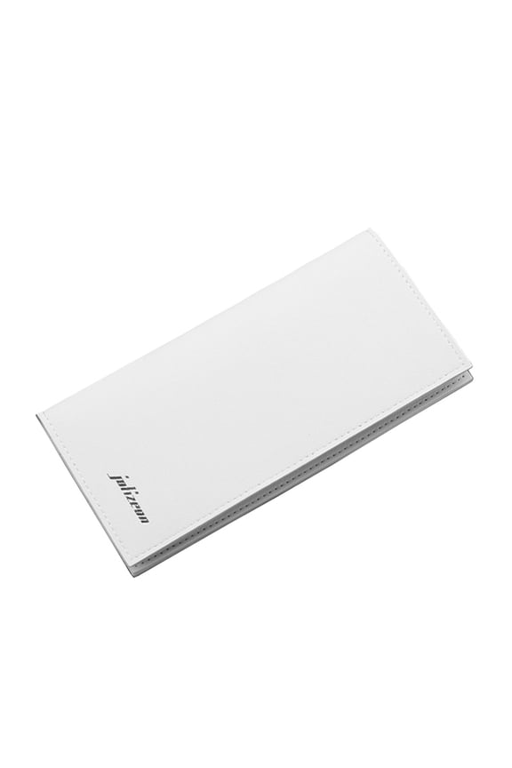 Mens Wallet Leather Credit Card Holder Long Bifold Checkbook Wallets Business Clutch Purse