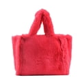 thumbnail image 1 of Faraee Plush Tote Bag for Women Fluffy Fashion Handbag Casual Top Handle Satchel Purse Bags, 1 of 6