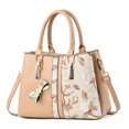 thumbnail image 1 of Faraee Purses and Handbags for Women Leather Shoulder Bag Top Handle Satchel Chic Evening Totes Khaki, 1 of 4
