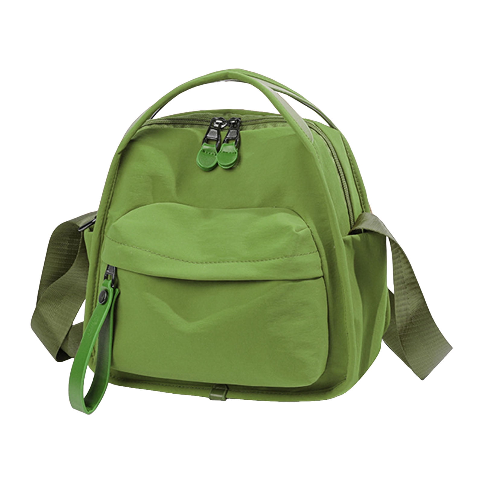 Faraee Shoulder Bag for Women Small Crossbody Top Handle Handbag Zipper Pockets Casual Tote Purse for Work Travel Green