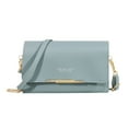 thumbnail image 1 of Faraee Small Crossbody Bag for Women Leather Trendy Evening Tote Handbag Flap Shoulder Purse Light Blue, 1 of 3