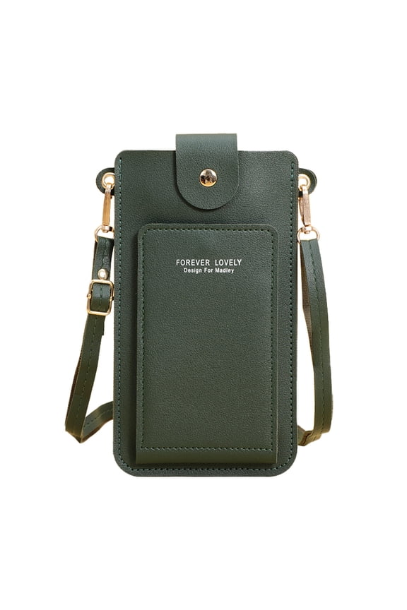 Small Crossbody Purse Bag for Women Cell Phone Wristlet Wallet with Credit Card Holder D