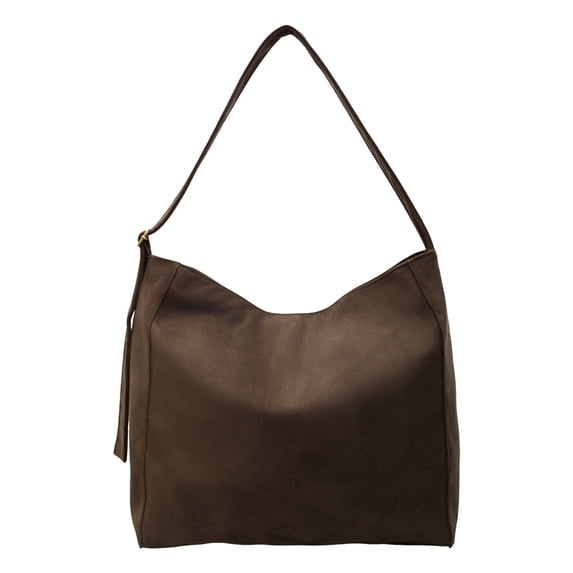 Faraee Suede Shoulder Bag for Women Slouchy Tote Bags Purse Trendy Crescent Crossbody Handbag Top Handle Satchels Green