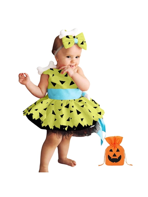 Toddler Caveman Costume Historical Stone Age Birthday Outfits for Girls Boys Halloween Dress Up Party