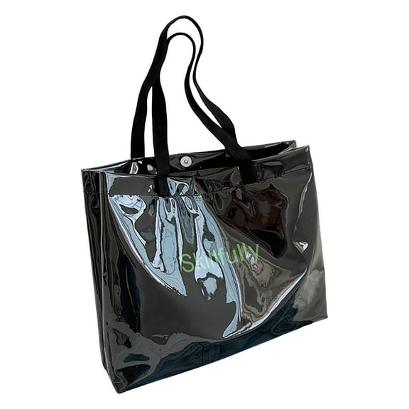 Faraee Tote Bag for Women Large Waterproof Shoulder Bag Casual Hobo Handbag Work Shopping Satchel Black