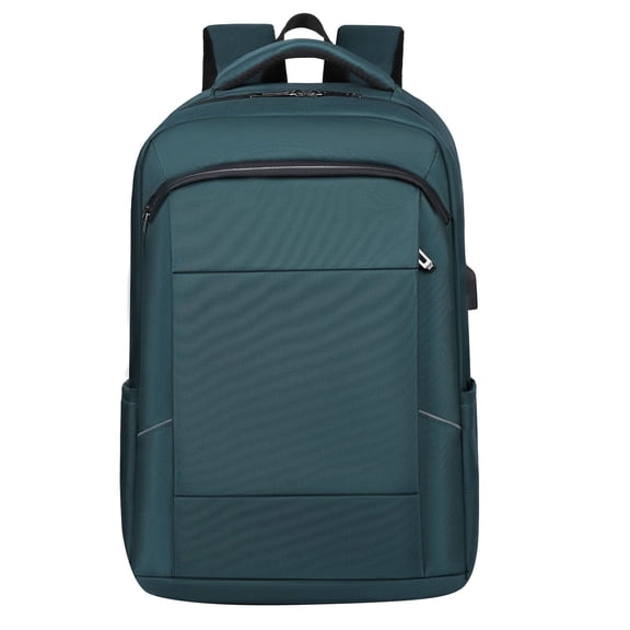 Faraee Travel Backpack for Women Men Carry on Laptop Bag Casual Daypack with USB Charging Port Green