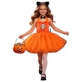 thumbnail image 1 of Faraee Tutu Dress for Girls Sparkly Sequin Tulle Princess Birthday Party Halloween Outfit Toddler Black Cat Costume, 1 of 7