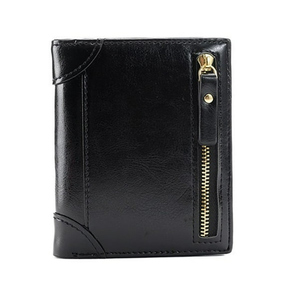 Faraee Women's Wallets Rfid Blocking Small Compact Bifold Purse Ladies Mini Credit Card Holder Black