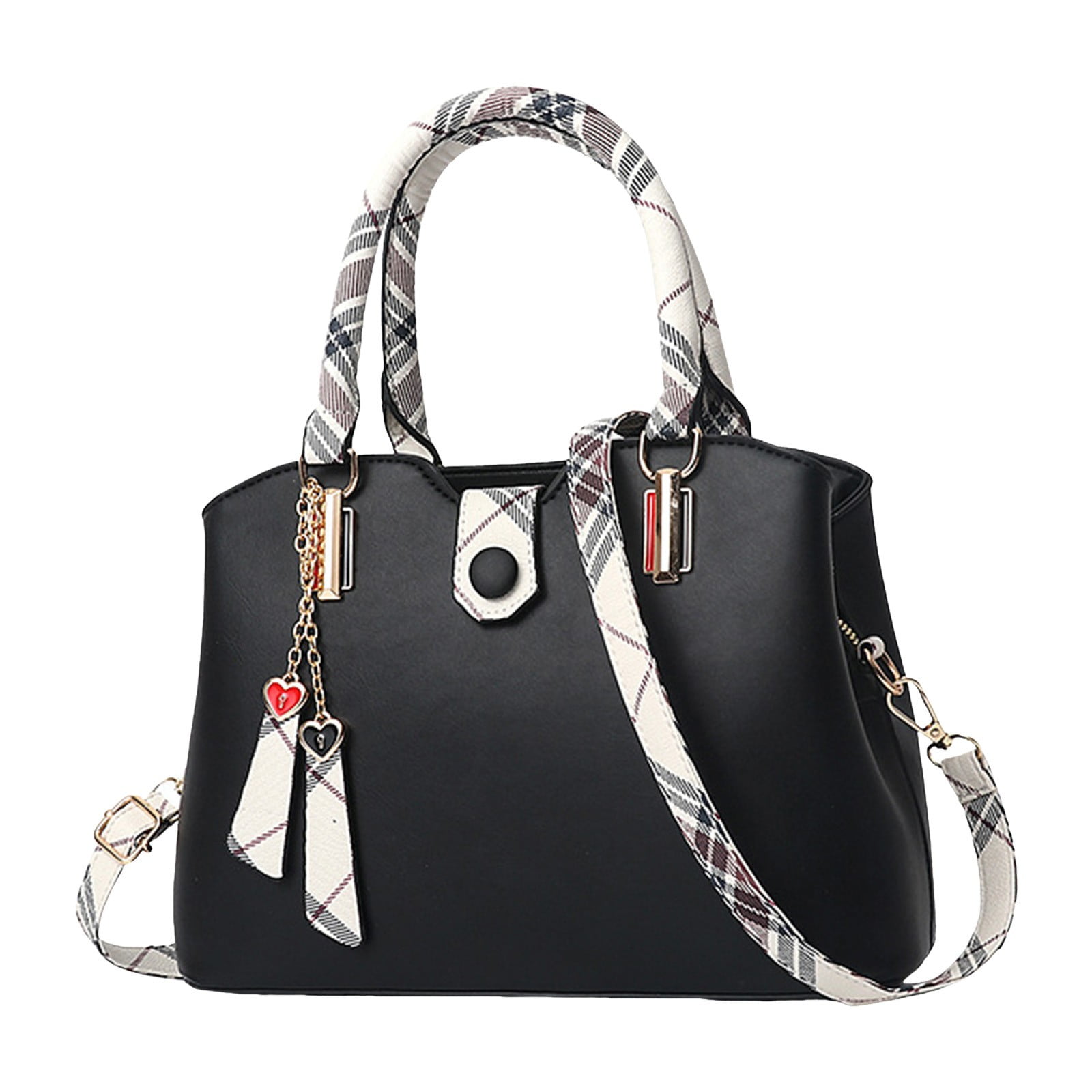 Faraee Womens Purses and Handbags Top Handle Satchel Shoulder Crossbody Tote Bags for Ladies Black