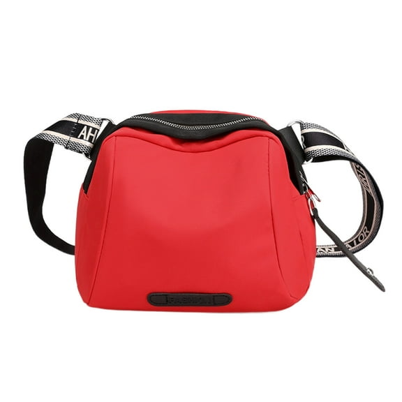 Faraee Womens Sling Backpack Small Sport Crossbody Chest Bag Hiking Running Travel Fanny Daypack Red