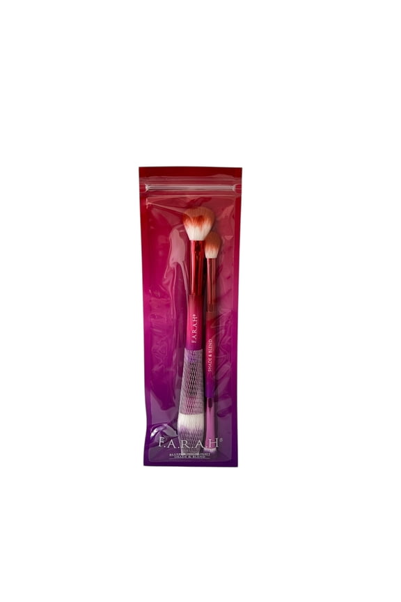 Blush & Highlight Shade & Blend Brush Set