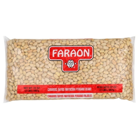 Faraon Canarios/Bayos/Mayocoba Peruano Beans, 32 oz