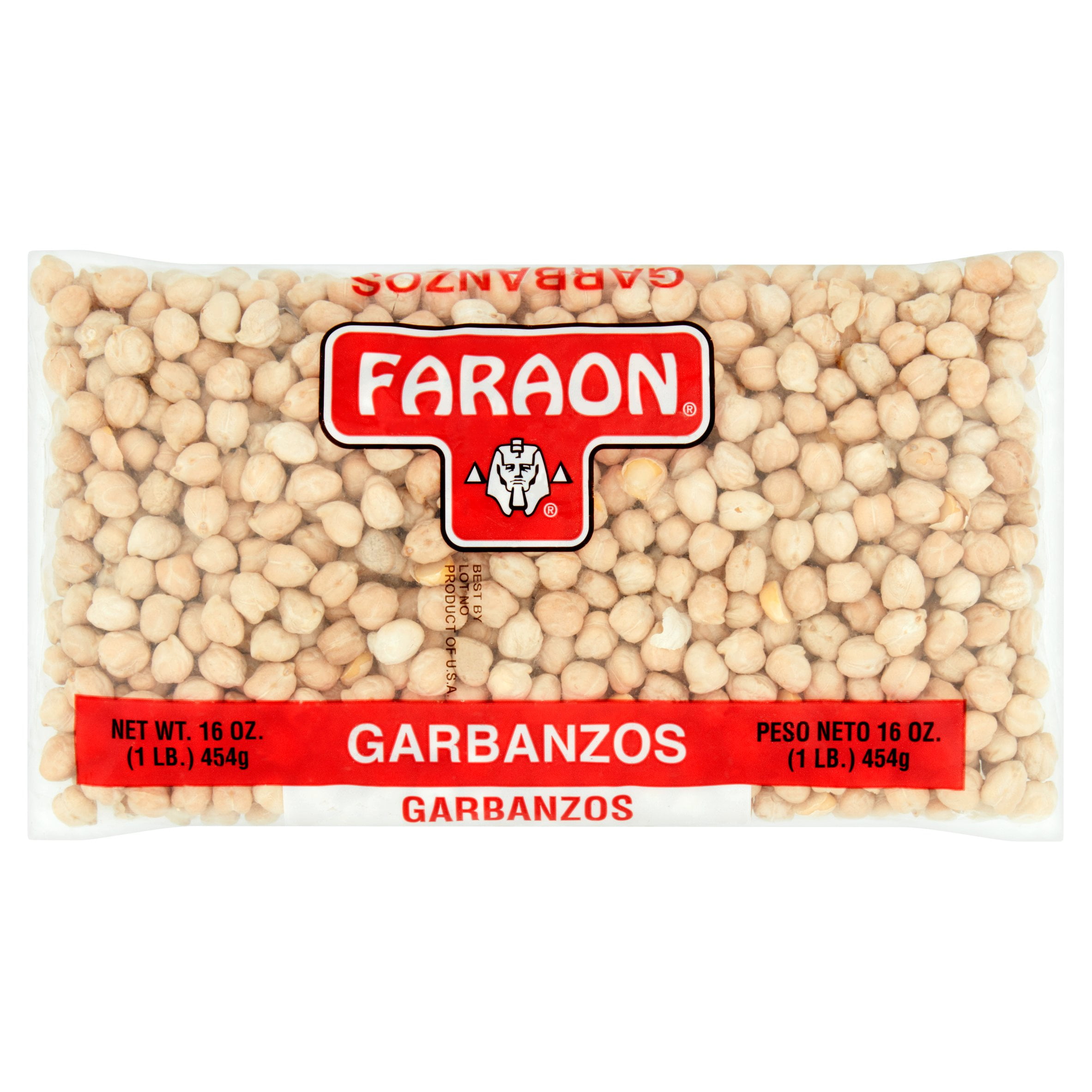 Faraon Garbanzo Dry Beans, 16 oz Bag