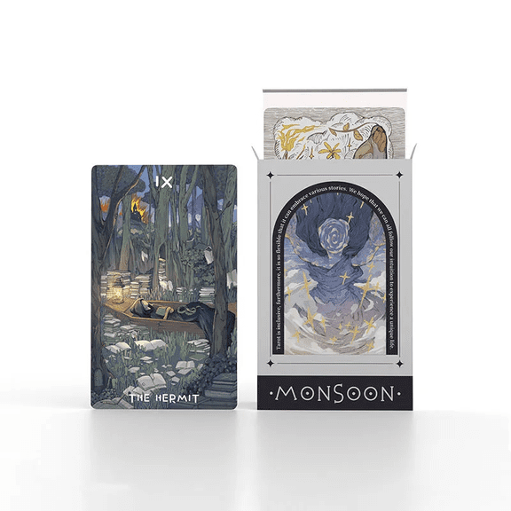 Faraway Monsoon mini Tarot DeckTarot Deck