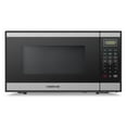 thumbnail image 1 of Farberware 1.1 Cu. Ft. Black & Stainless Steel Countertop Microwave – 1000W Power, Auto Cook Settings, Defrost, and Safety Lock, 1 of 6