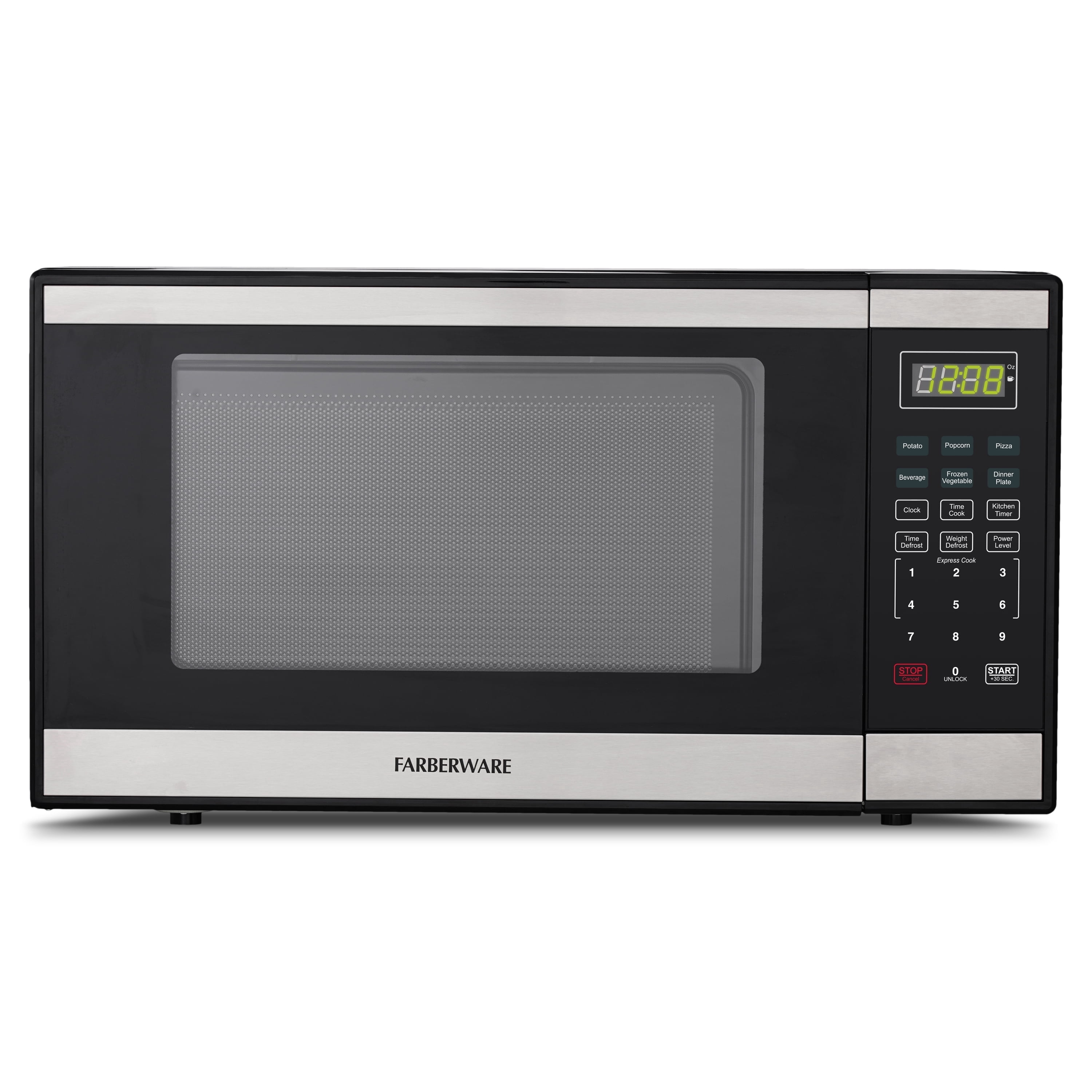 Farberware 1.3 Cu. Ft. Countertop Microwave Oven – 1000 Watts Power