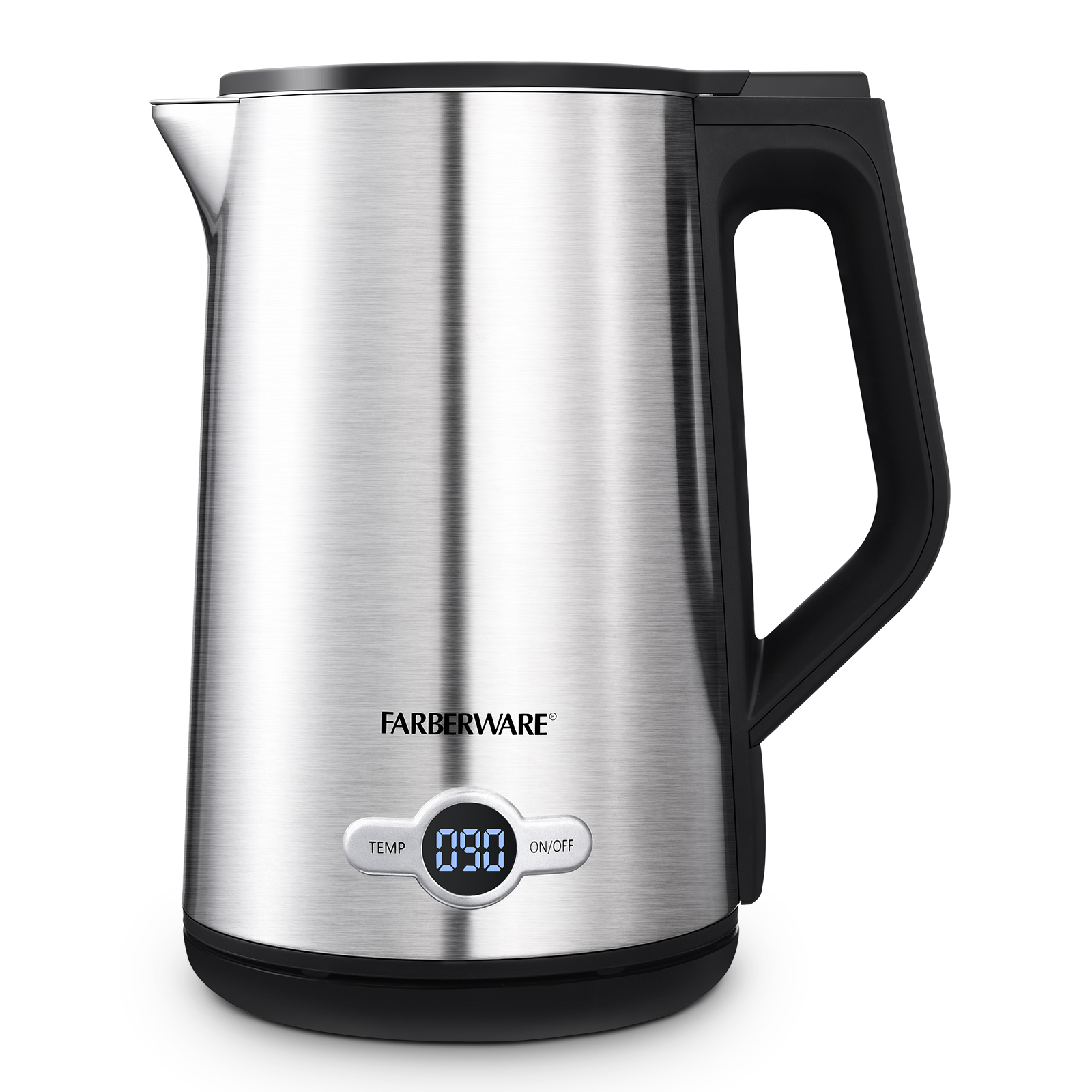 Farberware Royal Glass and Stainless Steel 1.7 Liter Electric Tea