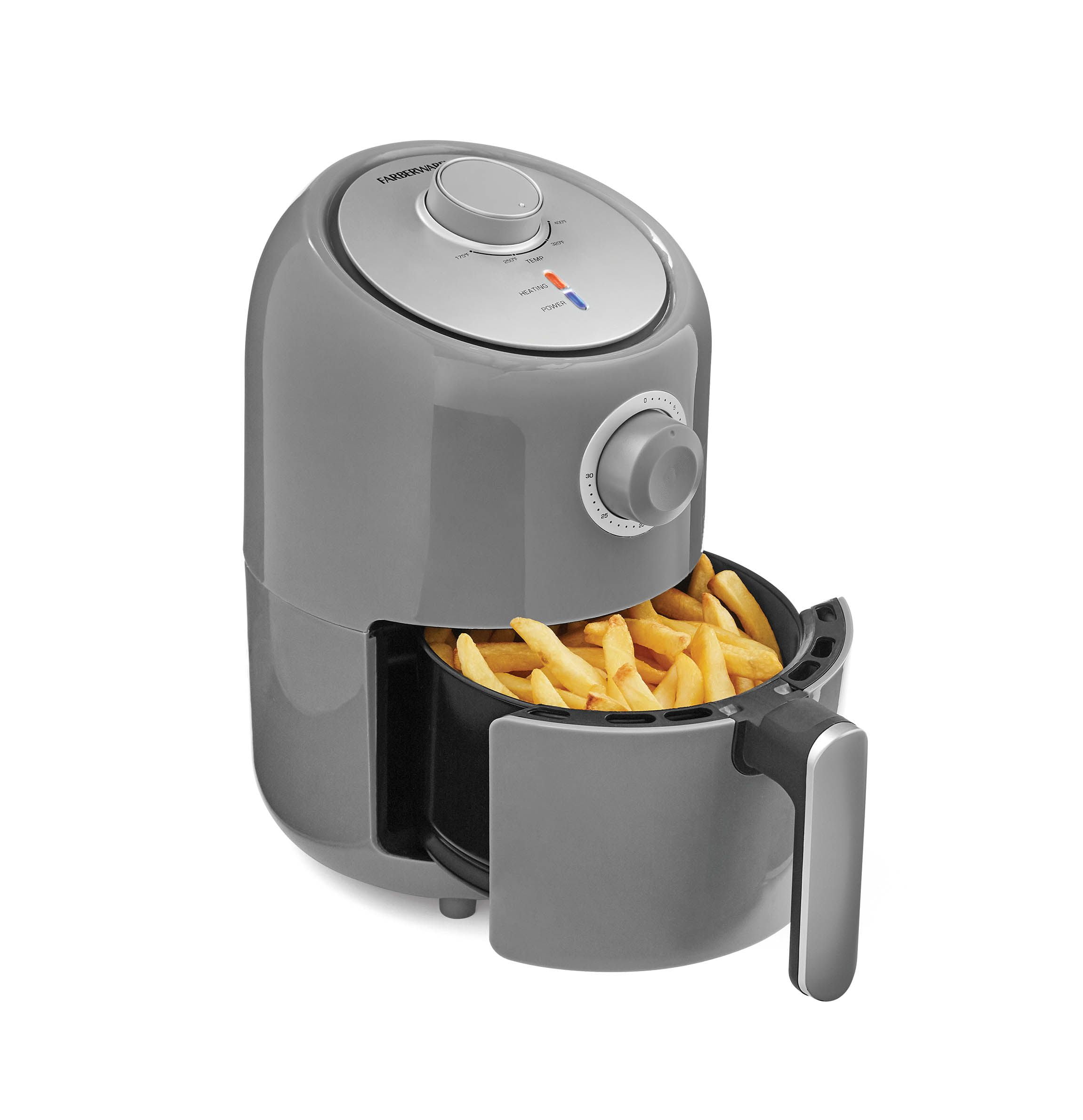 Farberware Compact Oil-Less Air Fryer 1.9 Qt FW-AF-GRY Grey Works Great