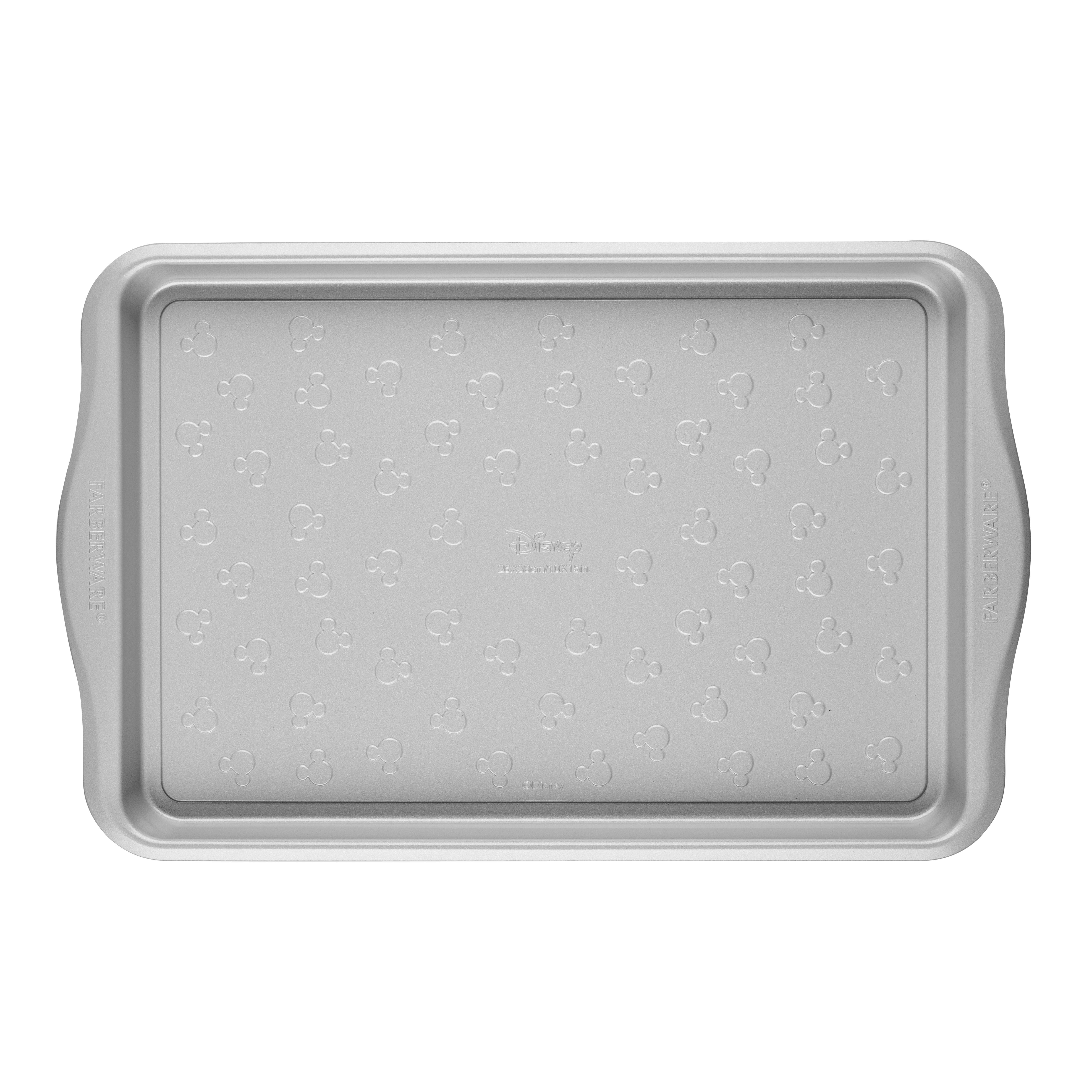 Mickey Mouse Silver Nonstick Steel 10" x 15" Sheet Pan