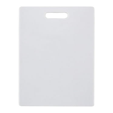 Farberware 11-inch x 14-inch Poly Kitchen Cutting Board White