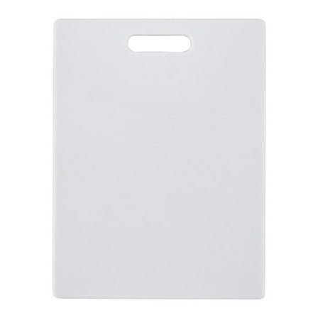 Farberware 11-inch x 14-inch Poly Kitchen Cutting Board White