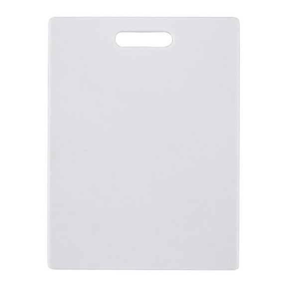 Farberware 11-inch x 14-inch Poly Kitchen Cutting Board White