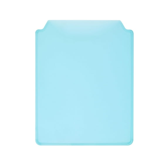 Farberware 11X14 Non-Slip Plastic/Poly Chop and Slide Cutting Board in Translucent Aqua