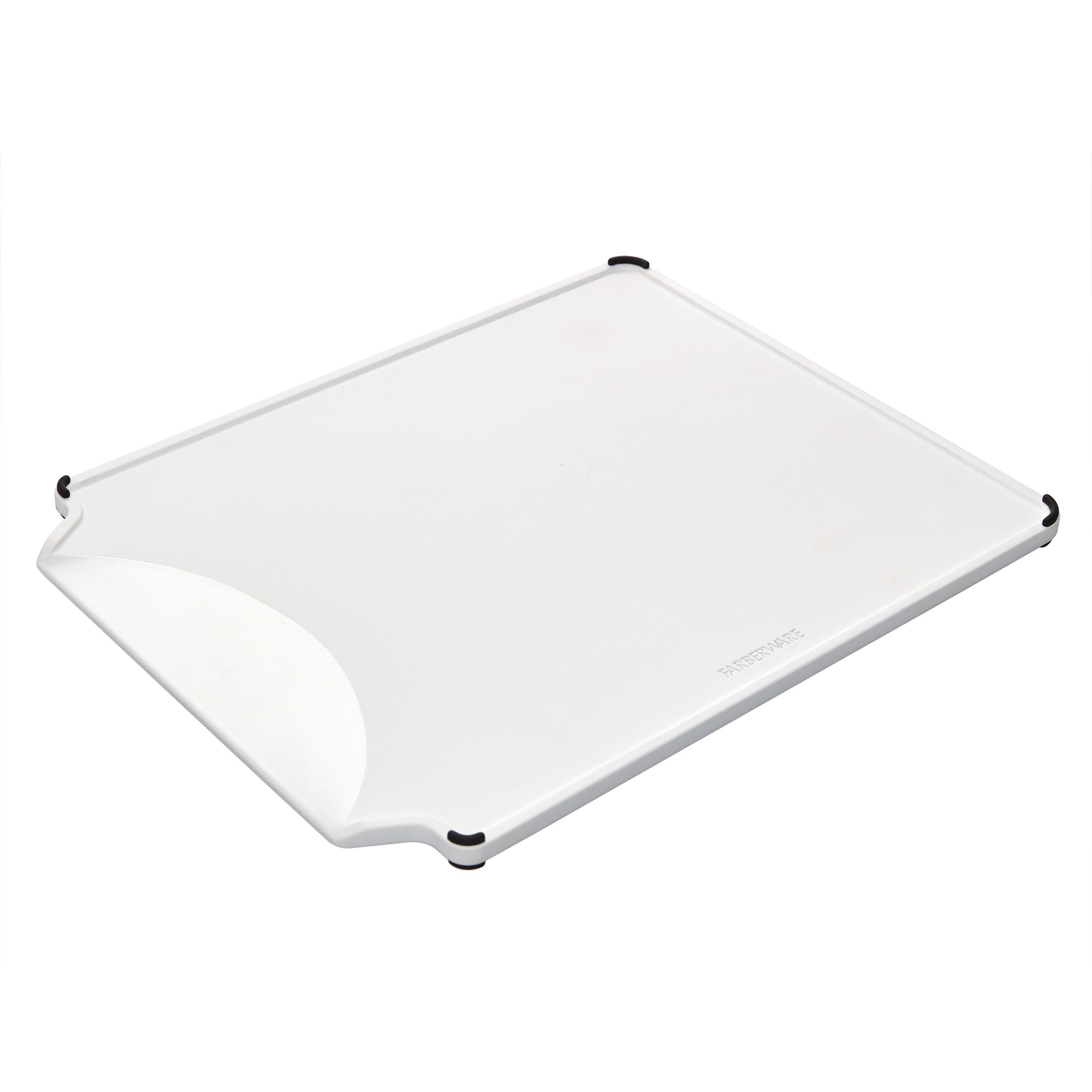 Farberware Poly 11x14 Cutting Board | Blue | One Size | Cutlery Cutting Boards | Slip Resistant