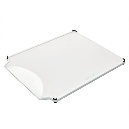 Farberware 11x14 in Poly Chop and Slide Cutting Board