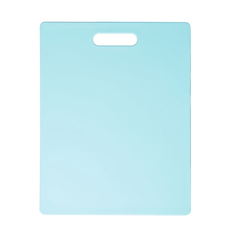 Farberware 11-inch x 14-inch Plastic/Poly Cutting Board in Red 
