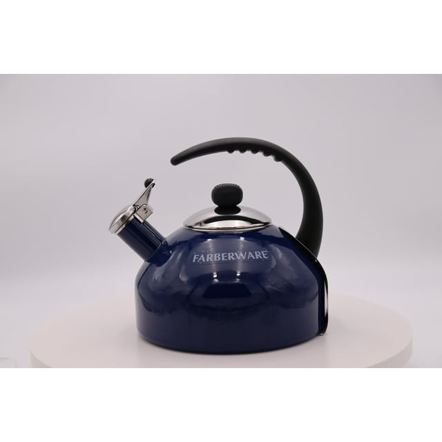 Farberware 2.8QT Tea Kettle, Gray