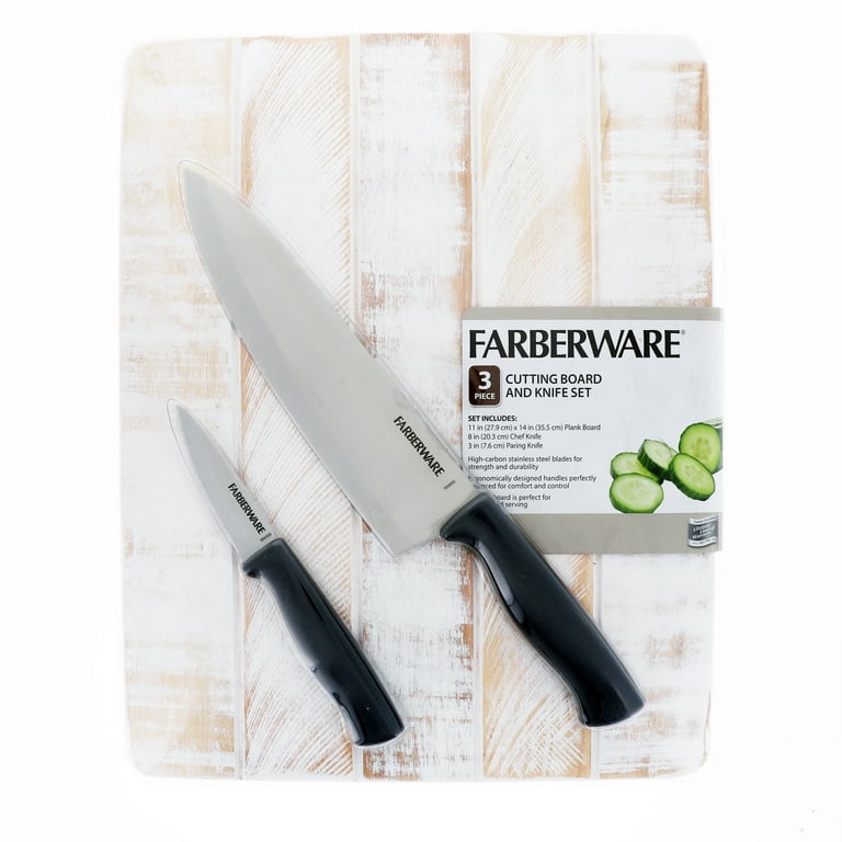 Farberware 3 Piece Chef Knife Set