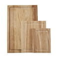 thumbnail image 1 of Farberware 3-piece Wood Utility Cutting Boards with Perimeter Juice Well, 1 of 16