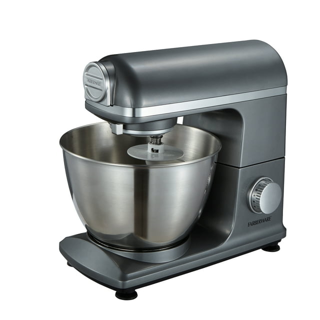 Farberware 4.7 Quart Grey Stand Mixer