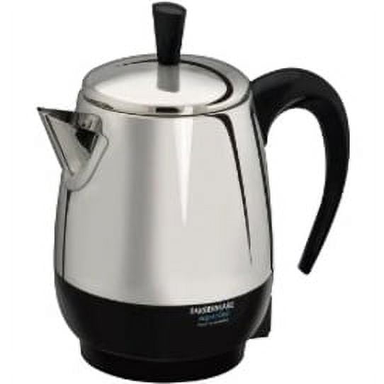 Review Farberware FCP240 2-4 Cup Coffee Percolator, Stainless