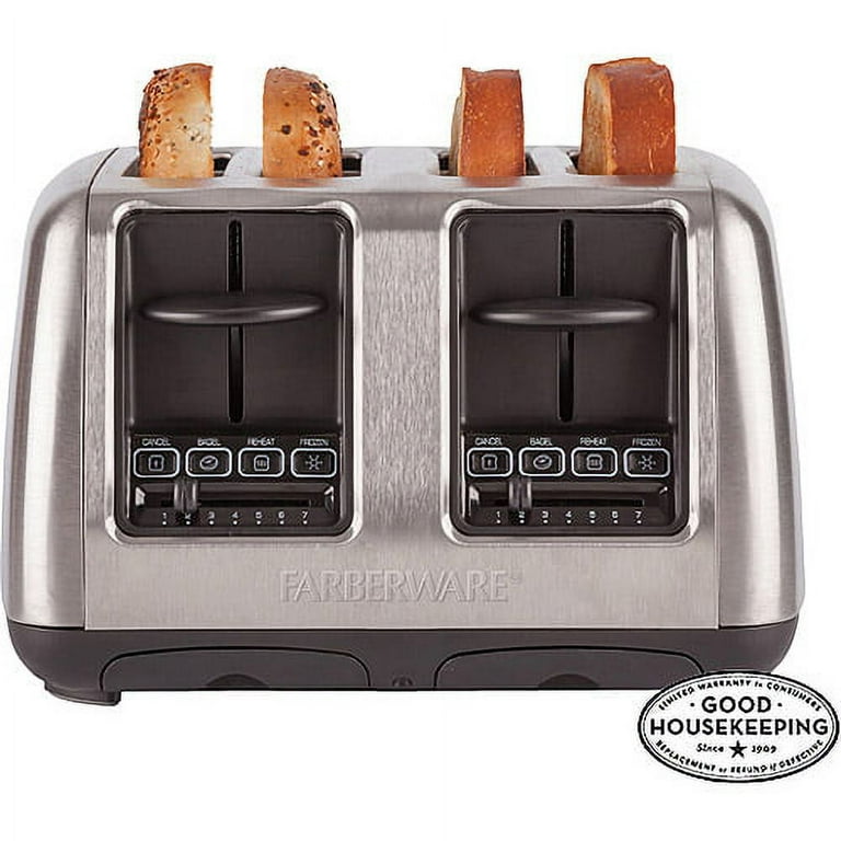 4 slice top toaster walmart