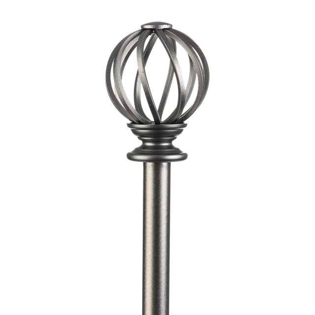 Farberware 48"86", (Grey) 3/4 Inch Diameter Heavy Duty Adjustable Wall