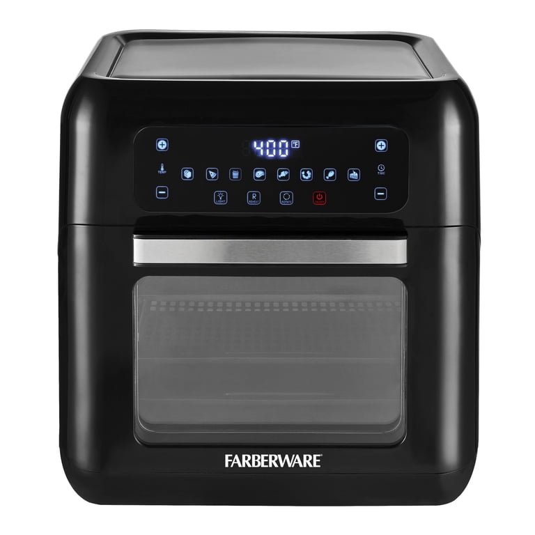 Farberware 6-Quart Digital XL Air Fryer Oven, Black- Rapid Air