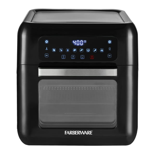 Farberware 6-Quart Digital XL Air Fryer Oven, Black