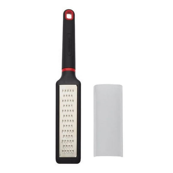 Farberware 6009299 6 in. Black & Silver Plastic & Stainless Steel Zester Grater